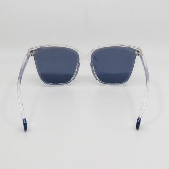 Polaroid New PLD 6163/F/S 900 Crystal/Solid Blue Sunglasses